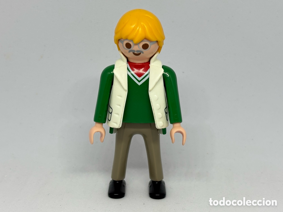 Playmobil: Playmobil chaleco blanco gafas retro - Foto 1