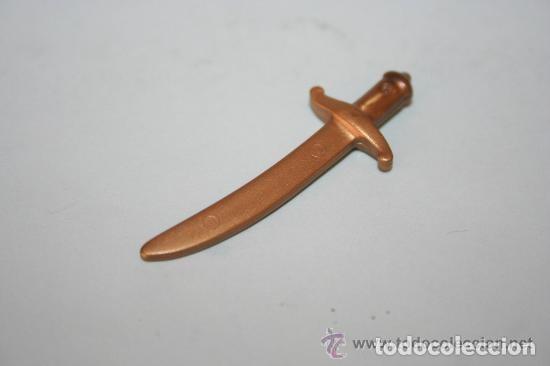 Playmobil: PLAYMOBIL MEDIEVAL ARMA ESPADA DORADA CABALLERO PIRATA ARABE