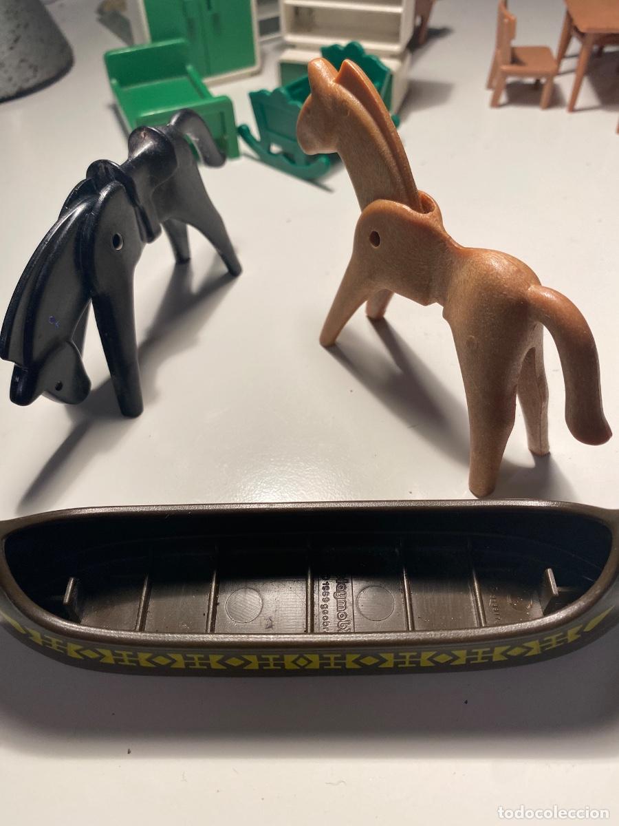 Playmobil: Caballos y canoa de playmobil - Foto 2