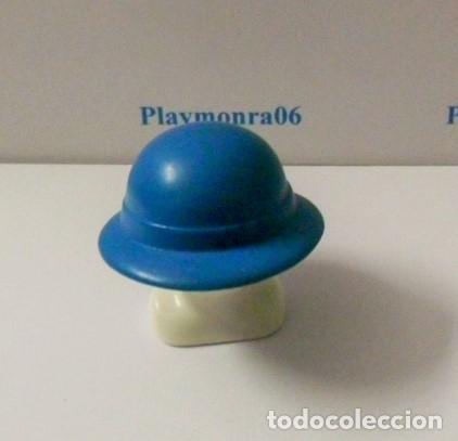 Playmobil: PLAYMOBIL P042 * SOMBRERO MUJER 1&ordf; EPOCA COLOR AZUL