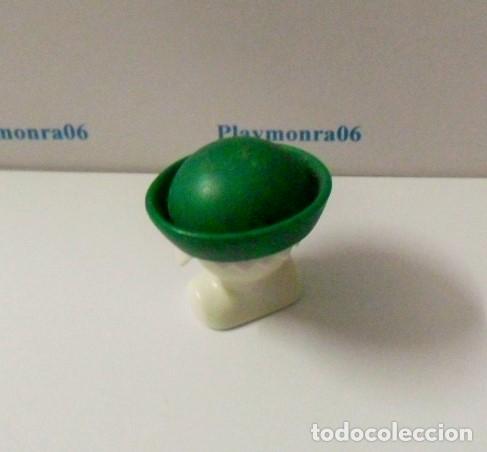 Playmobil: PLAYMOBIL P042 * SOMBRERO MUJER 1&ordf; EPOCA COLOR VERDE