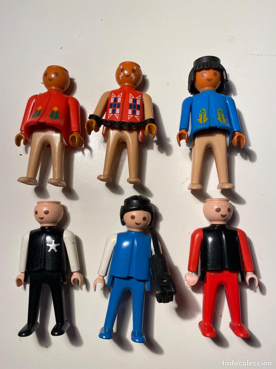Playmobil: Lote de mu&ntilde;ecos de Playmobil. Geobra 1974.