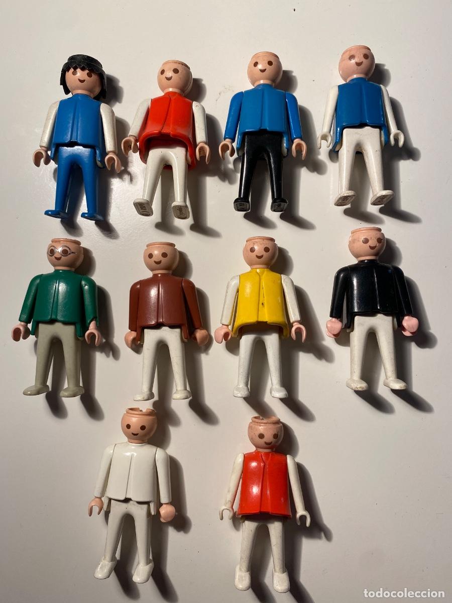 Playmobil: Lote de mu&ntilde;ecos de Playmobil. Geobra 1974.