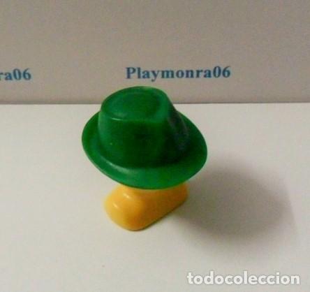 Playmobil: PLAYMOBIL P042 * SOMBRERO ALA VERDE 1&ordf; EPOCA TIPO FEDORA VESTIR HOMBRE