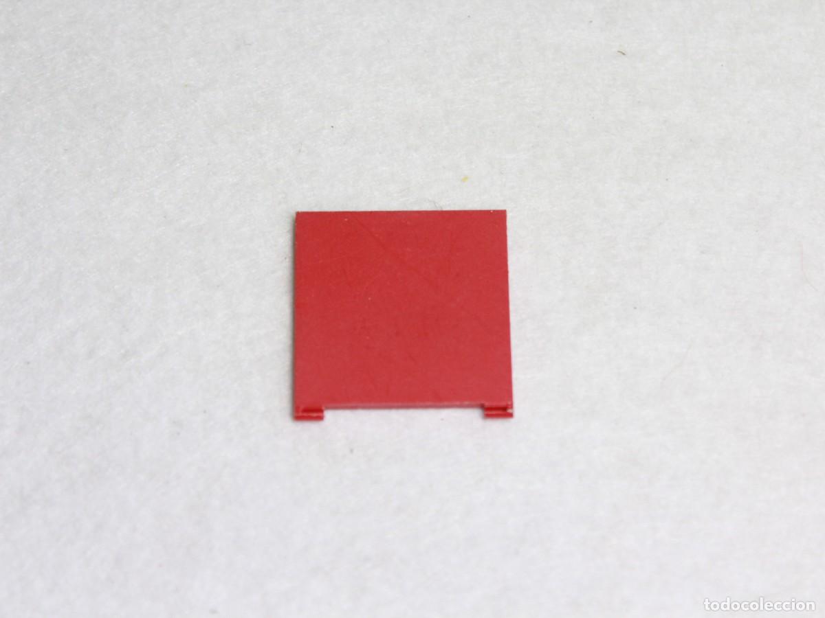 Playmobil: Panel rectangular rojo Playmobil &ndash; Pieza de construcci&oacute;n - Foto 1