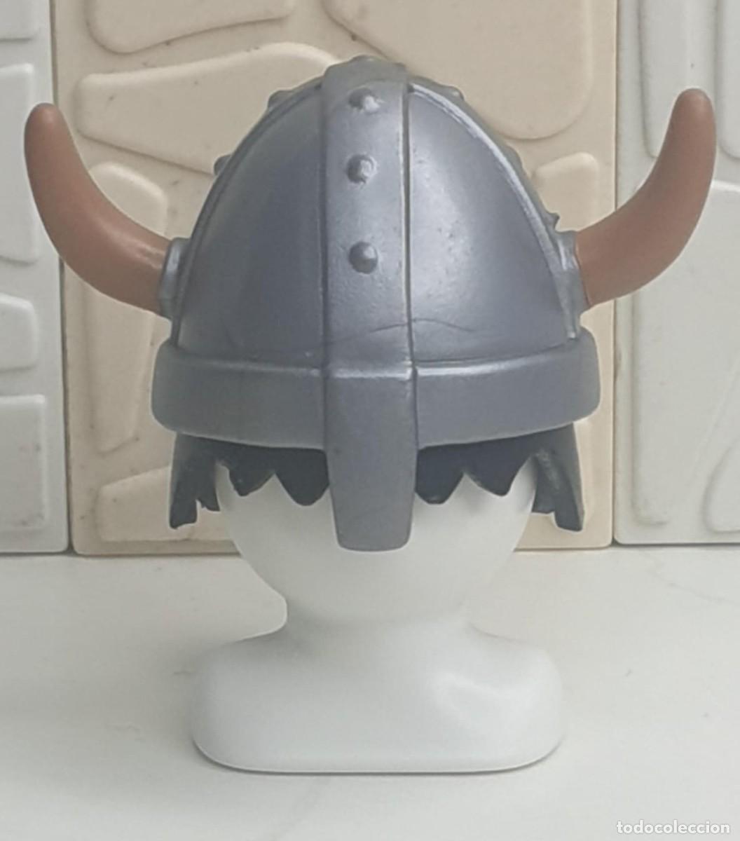 Playmobil: Playmobil Casco Vikingo con Cuernos y Protector Nasal 5460 5596