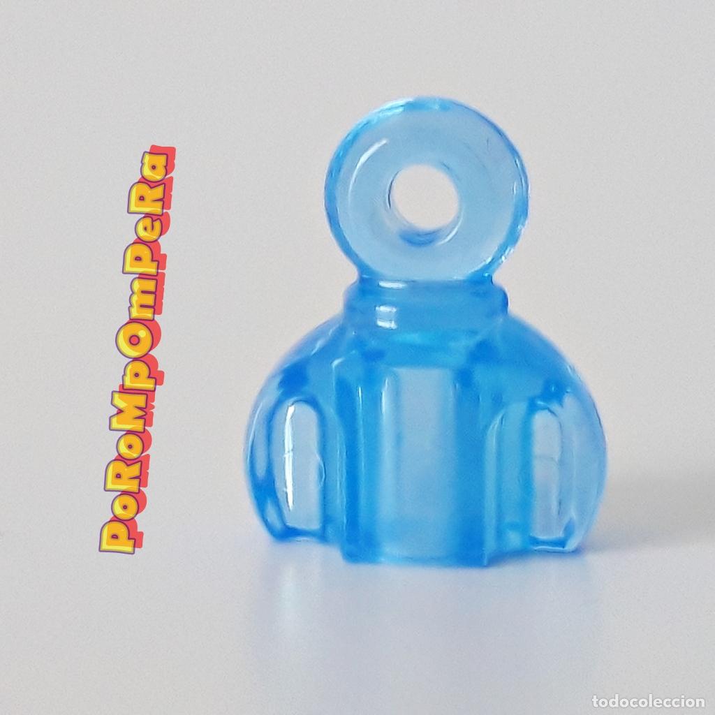 Playmobil: PLAYMOBIL tarro perfume azul trasl&uacute;cido 4165 4249 425X 4285 4940 5148 5268 5419 5443 5474+ frasco O1