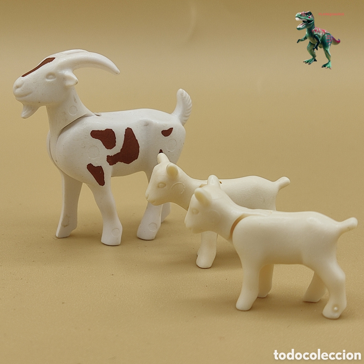 Playmobil: Playmobil cabras granja campo belen caba&ntilde;a reba&ntilde;o postor recinto animales 3116 3124 3638 4146 4851