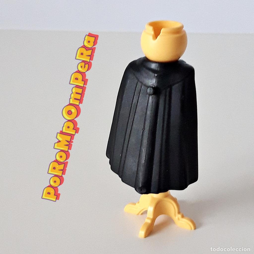 Playmobil: PLAYMOBIL CAPA NEGRA ENGANCHE ESPALDA 4217 4776 4838 5408 5864 5978 6001 ? ARQUERO MEDIEVAL Q9
