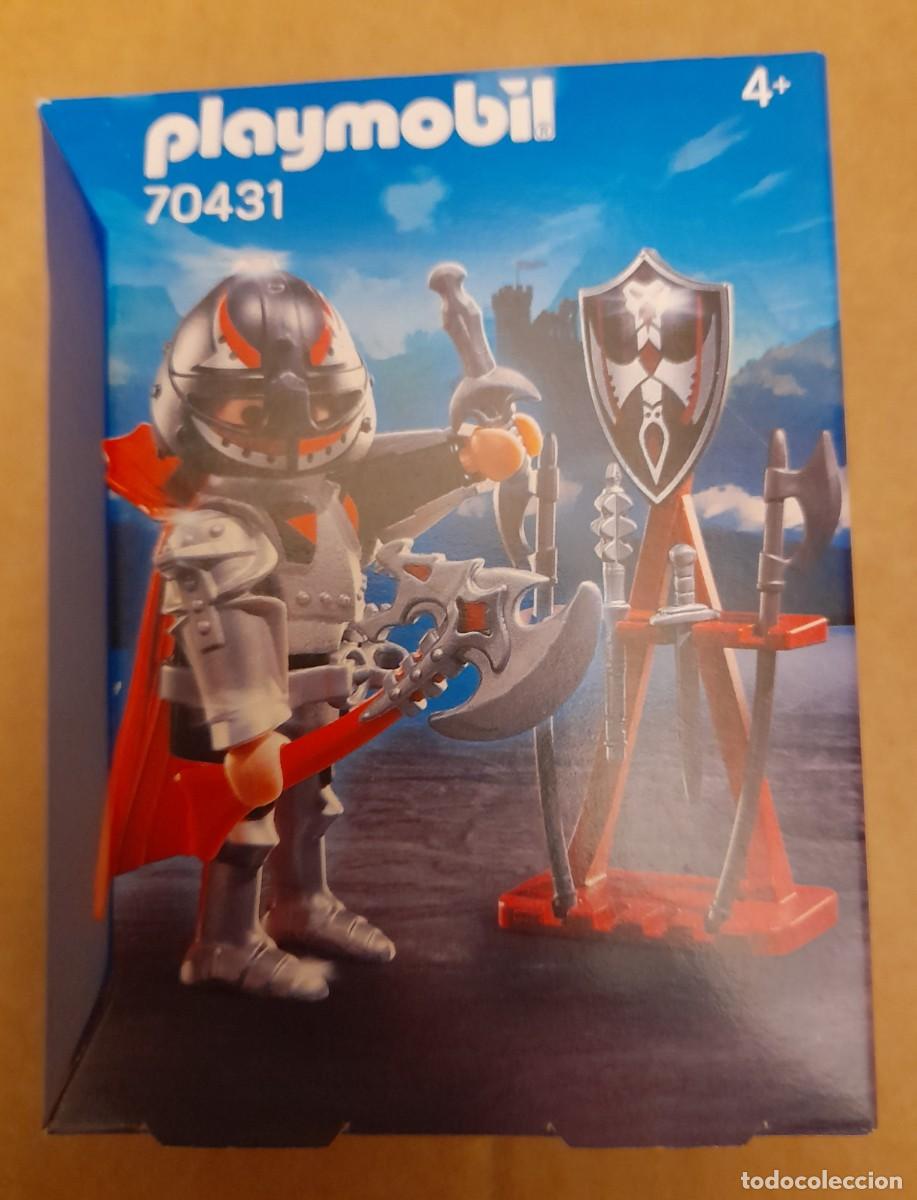 Playmobil: Playmobil special, figuras, caballero con armero con armas