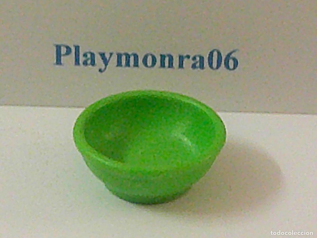 Playmobil: PLAYMOBIL P040 * CUENCO VERDE PEQUE&Ntilde;O 20 mm DIAMETRO BELEN ROMA EGIPTO MEDIEVAL ARABE