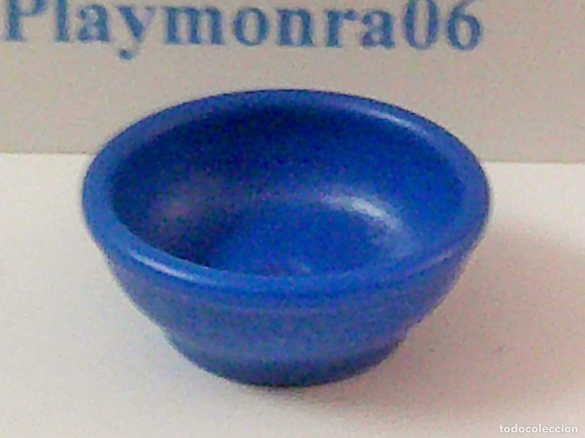 Playmobil: PLAYMOBIL P040 * CUENCO AZUL PEQUE&Ntilde;O 20 mm DIAMETRO BELEN ROMA EGIPTO MEDIEVAL ARABE