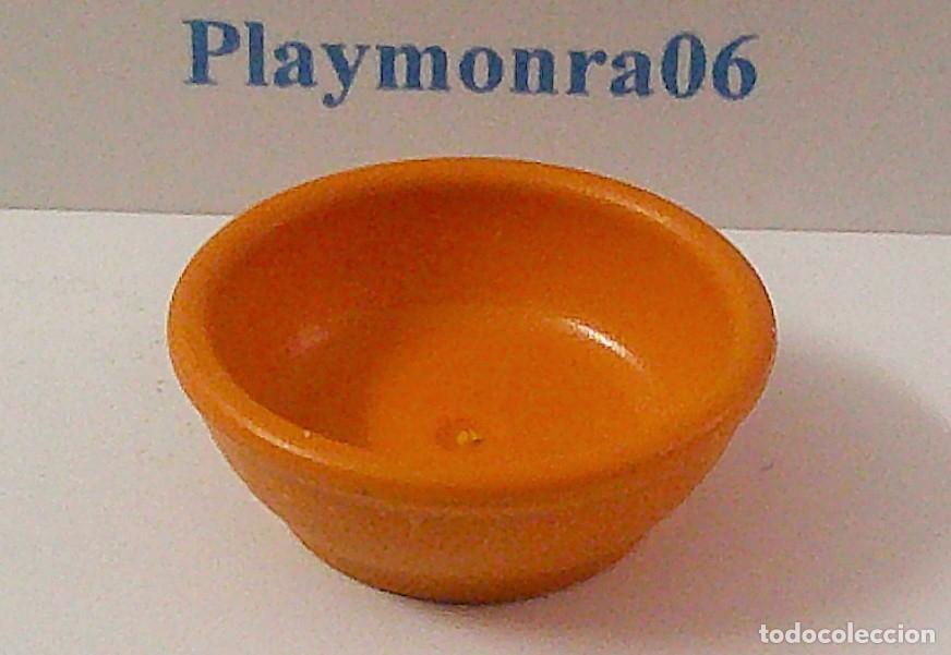 Playmobil: PLAYMOBIL P040 * CUENCO OCRE NARANJA GRANDE 32 mm DIAMETRO BELEN ROMA EGIPTO MEDIEVAL ARABE