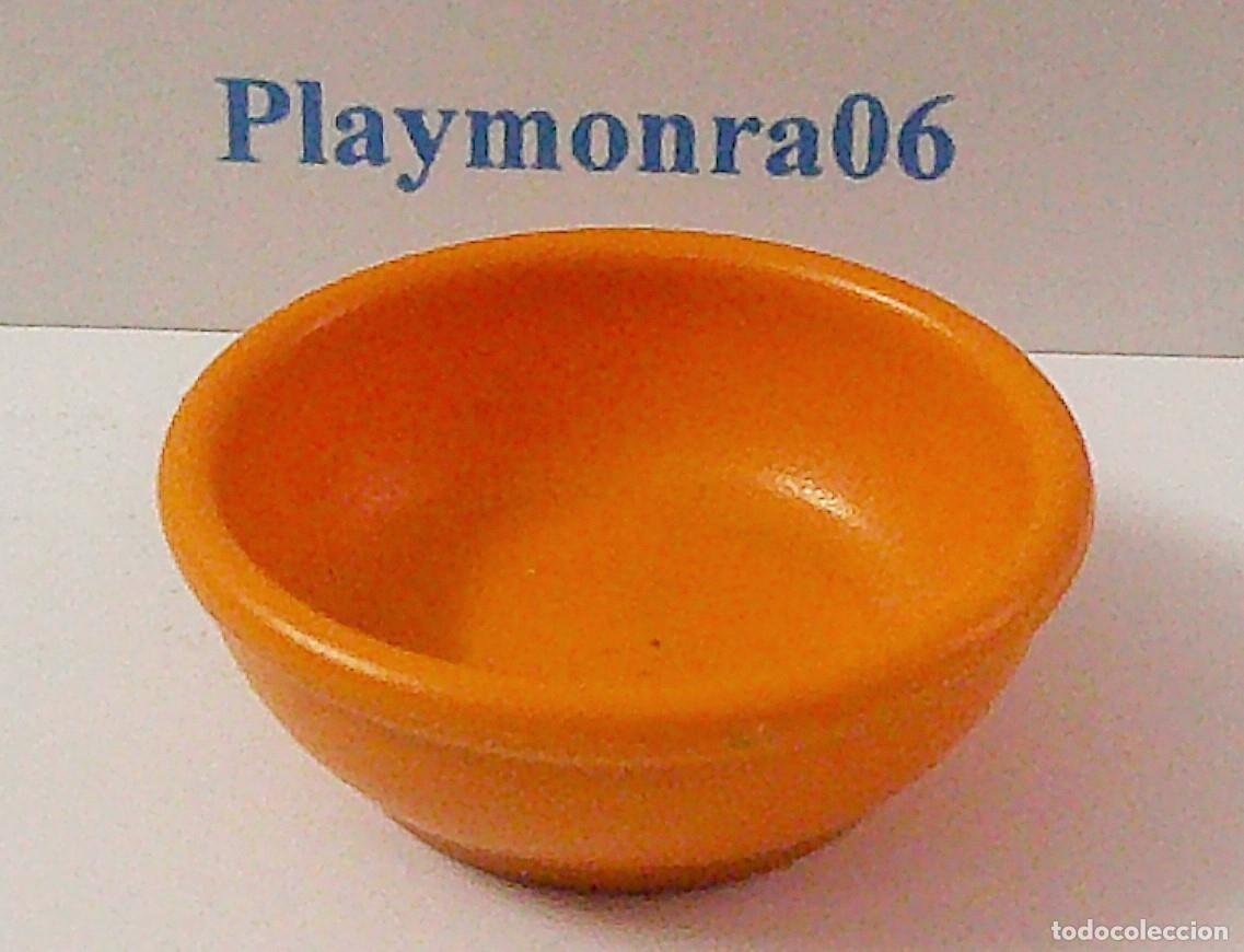Playmobil: PLAYMOBIL P040 * CUENCO OCRE NARANJA MEDIANO 28 mm DIAMETRO BELEN ROMA EGIPTO MEDIEVAL ARABE