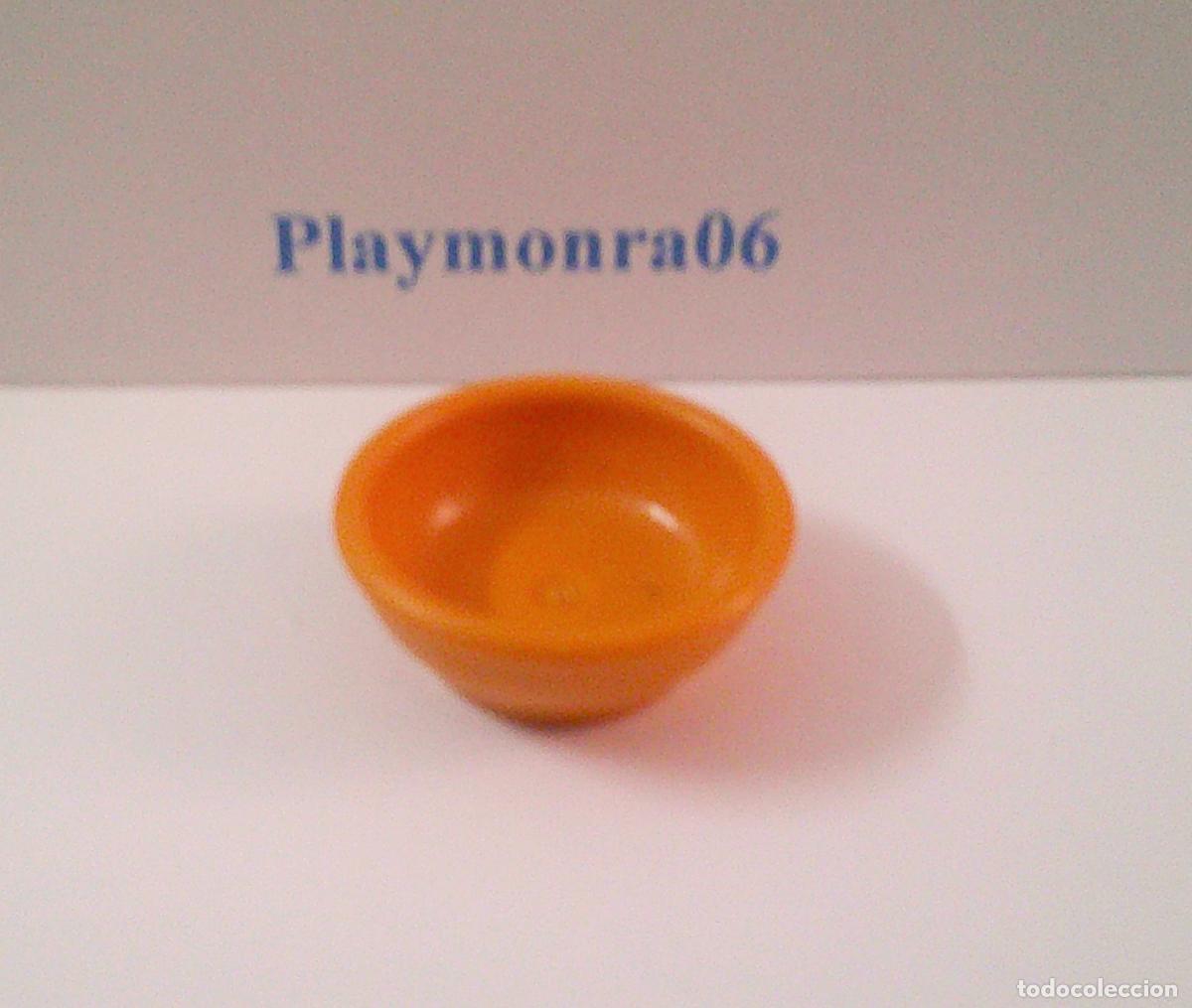 Playmobil: PLAYMOBIL P040 * CUENCO OCRE NARANJA PEQUE&Ntilde;O 20 mm DIAMETRO BELEN ROMA EGIPTO MEDIEVAL ARABE