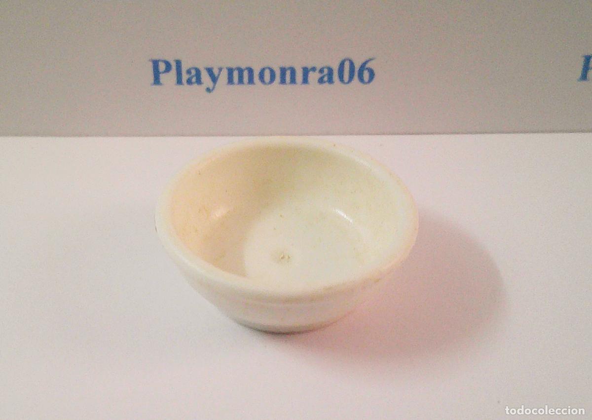 Playmobil: PLAYMOBIL P040 * CUENCO BLANCO MEDIANO 28 mm DIAMETRO BELEN ROMA EGIPTO MEDIEVAL ARABE
