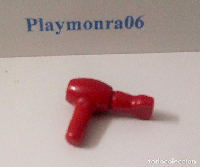 Playmobil: PLAYMOBIL P041 * SECADOR DE MANO PARA EL PELO COLOR ROJO