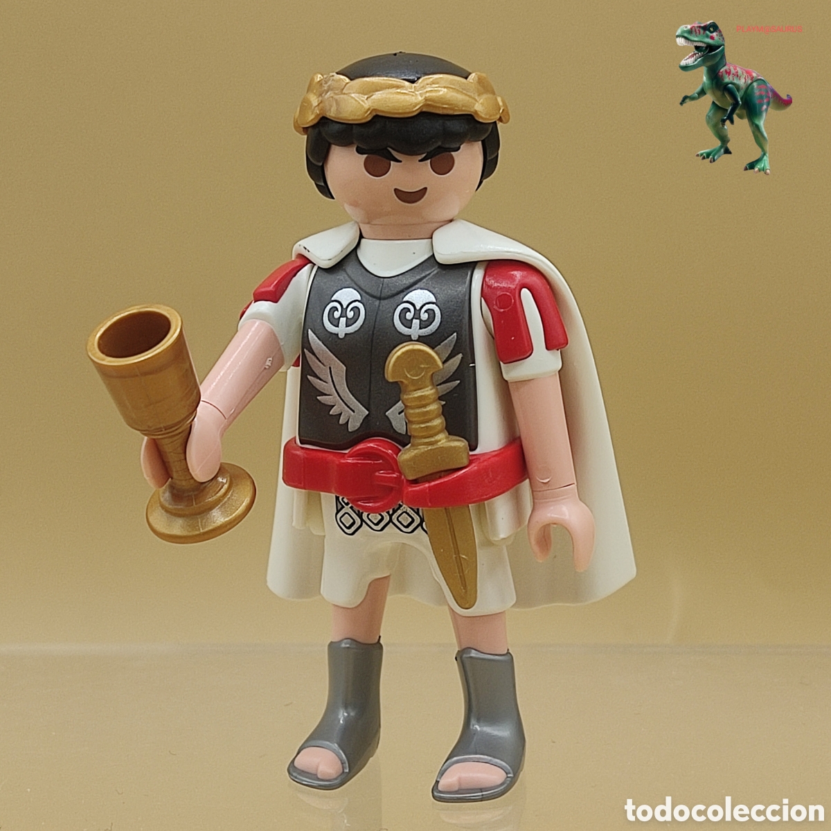 Playmobil: Playmobil figura cesar emperador imperio romano 5837 4270 5838 6868 6548 5391 4271 4273 4275 4276