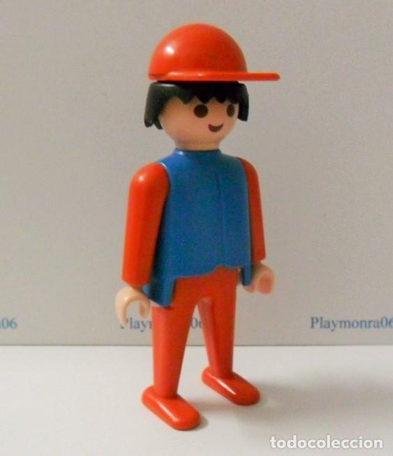 Playmobil: PLAYMOBIL P209 * PERSONAJE FIGURA HOMBRE JOVEN CON GORRA