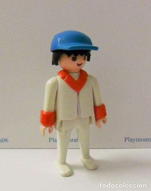 Playmobil: PLAYMOBIL P209 * PERSONAJE FIGURA HOMBRE JOVEN CON GORRA VISERA
