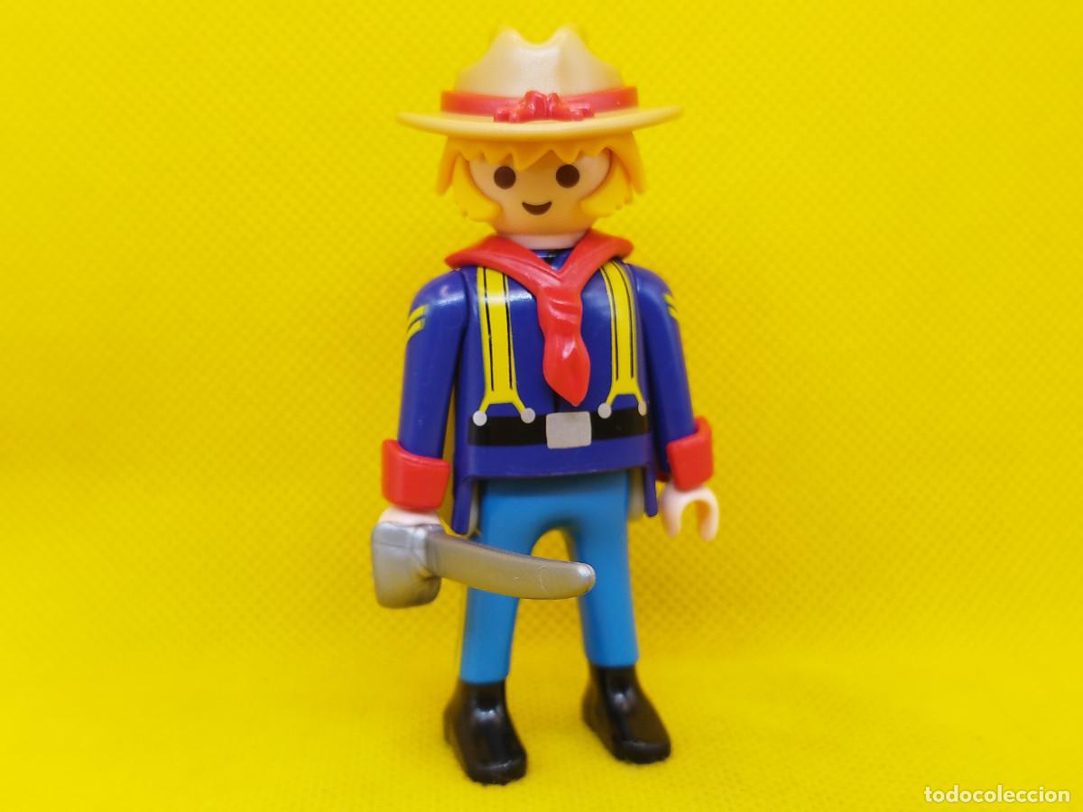 Playmobil: Playmobil Sargento de artiller&iacute;a nordista