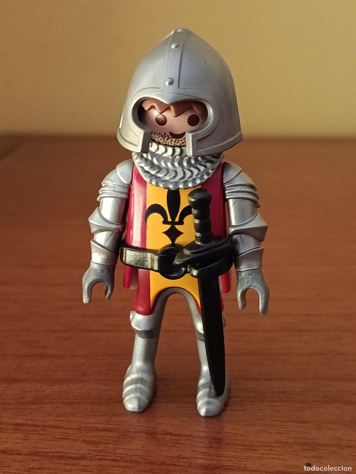 Playmobil: PLAYMOBIL CABALLERO MEDIEVAL DEL CASTILLO DE LA FLOR DE LIS GUERRERO VIKINGO