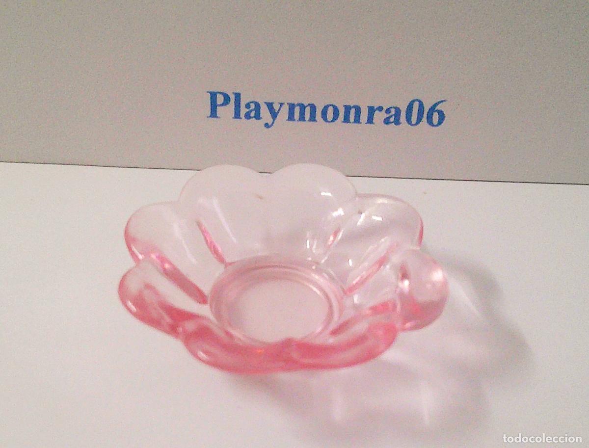 Playmobil: PLAYMOBIL P040 * FUENTE BANDEJA ROSA TRASL&Uacute;CIDA DECORACION SOBREMESA VICTORIANA