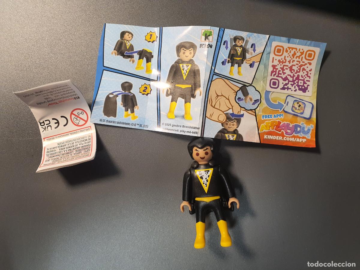 Playmobil: FIGURA PLAYMOBIL CLICK HUEVO KINDER DC COMICS