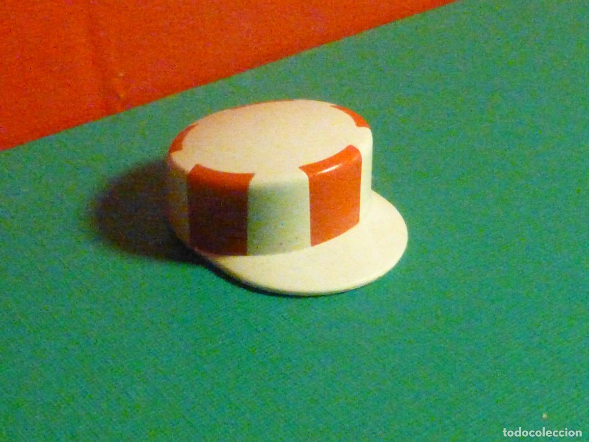 Playmobil: Playmobil - Gorra Blanca Franjas Naranjaa - Sombrero - Gorro - Visera