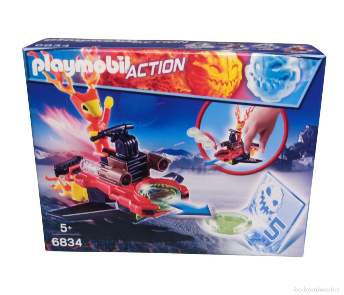 Playmobil: PLAYMOBIL action 6834 - SPARKY con lanzadera de discos a&ntilde;o 2015
