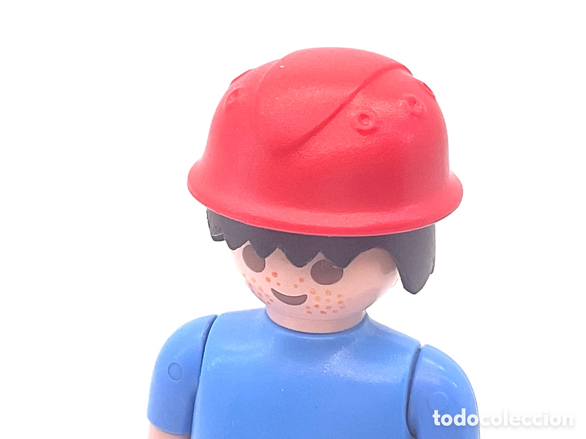 Playmobil: ACCESORIO PLAYMOBIL. CASCO COLOR ROJO.