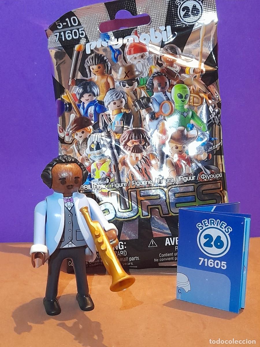 Playmobil: Playmobil figuras serie 26, m&uacute;sico trompetista con traje chaqueta