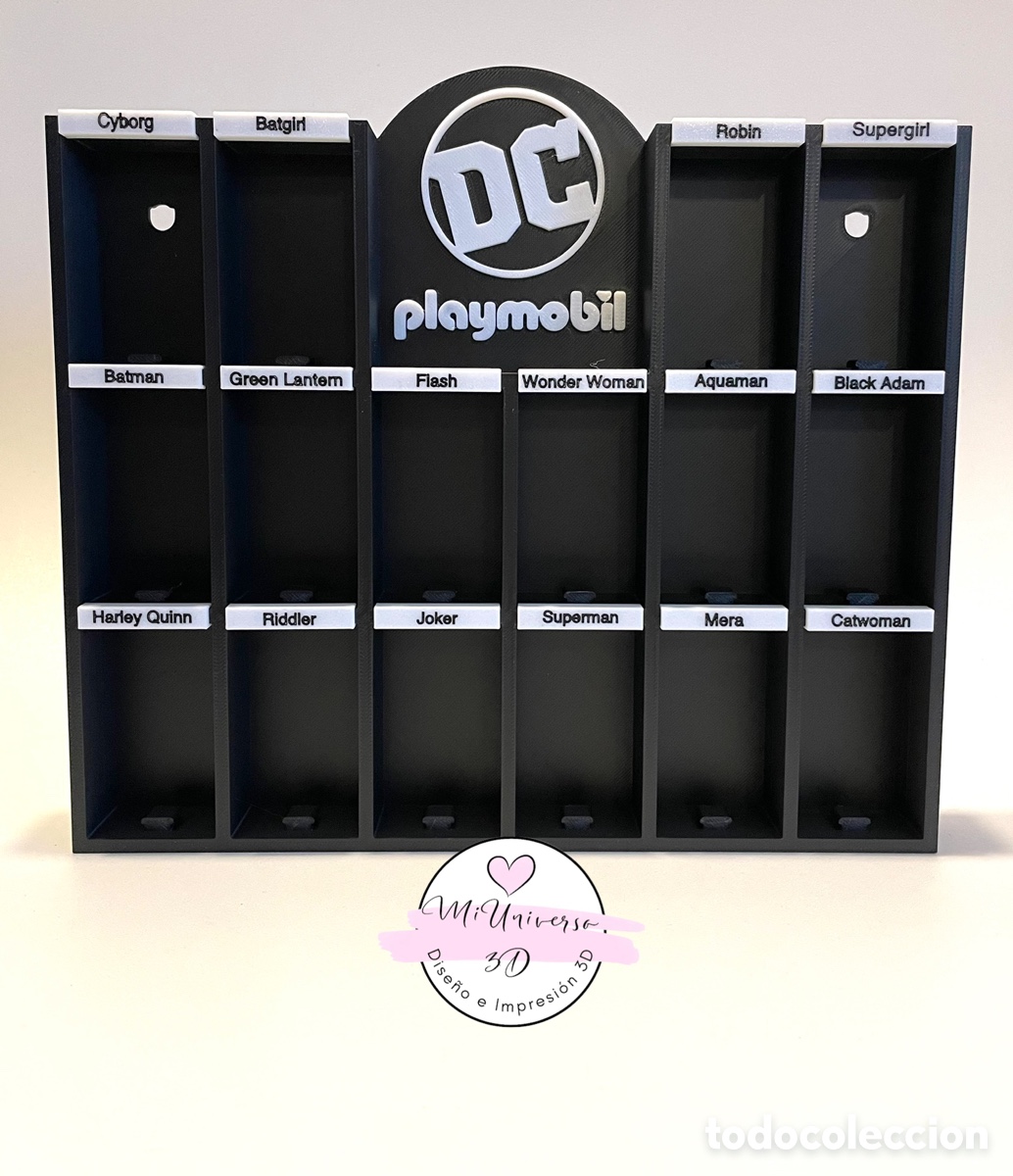 Playmobil: Expositor Negro Playmobil DC - Foto 1