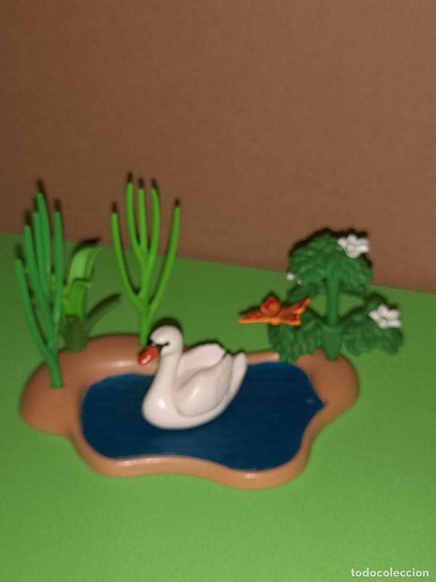 Playmobil: Playmobil escenarios, cisne en estanque