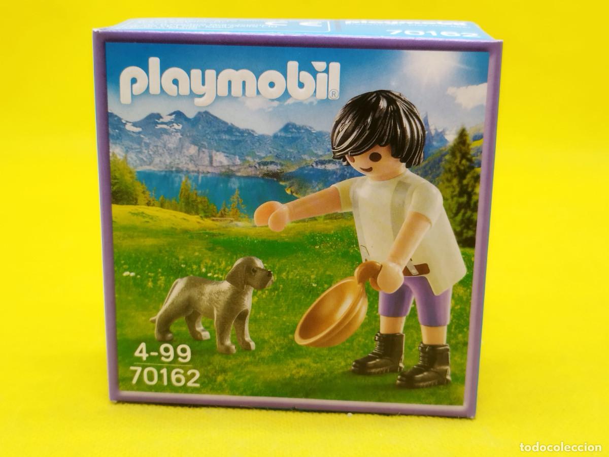 Playmobil: Playmobil Milka Hombre con perro REF 70162