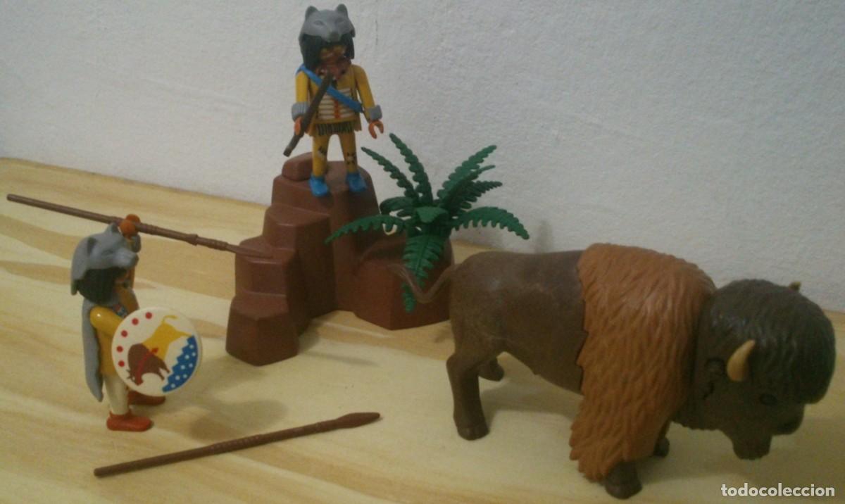 Playmobil: PLAYMOBIL CAZADORES DEL CLAN DE LOS LOBOS REF. 3874 - Foto 1