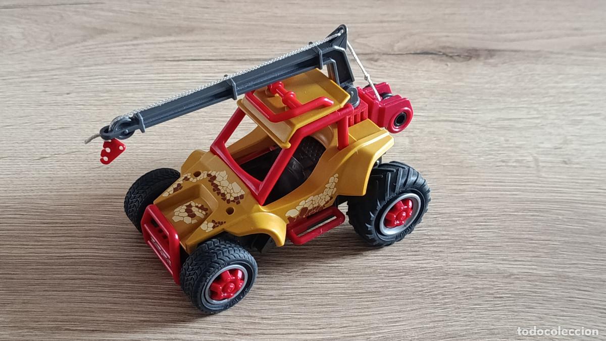 Playmobil: VEH&Iacute;CULO PLAYMOBIL CAZADOR DE DINOSAURIOS