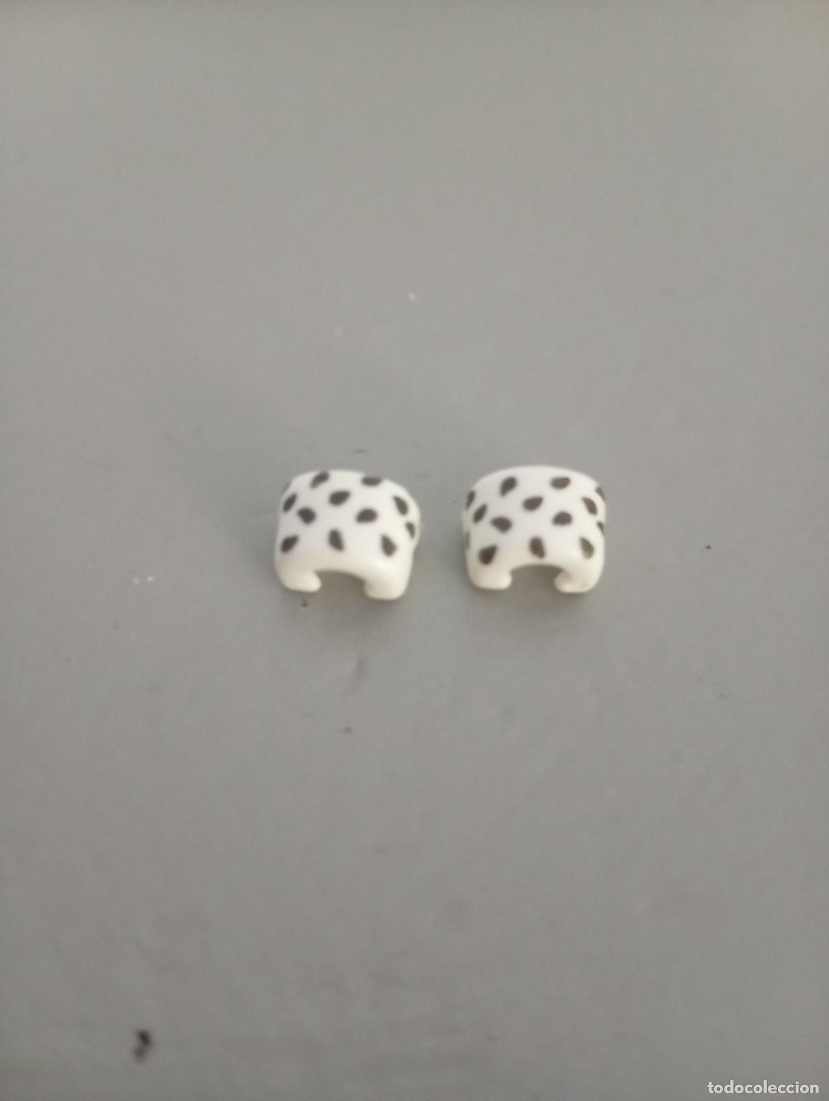 Playmobil: Playmobil mu&ntilde;equeras par blanca con puntos