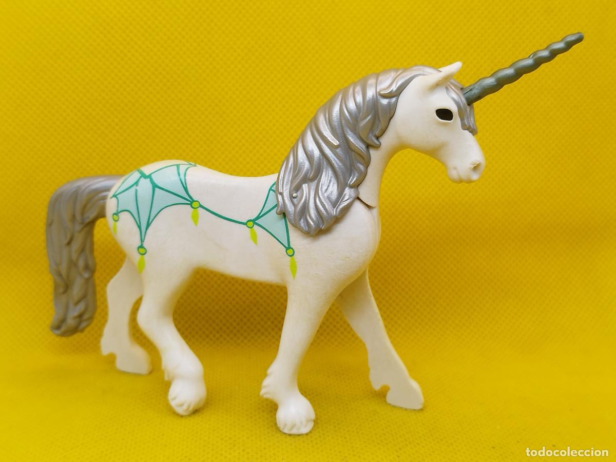 Playmobil: Playmobil Unicornio Blanco tatuado, animal mitol&oacute;gico