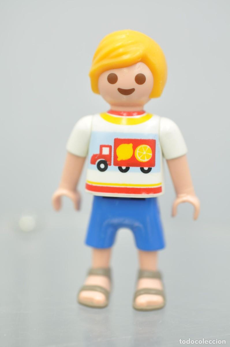 Playmobil: FIG134 Playmobil, figura hombre, ni&ntilde;o