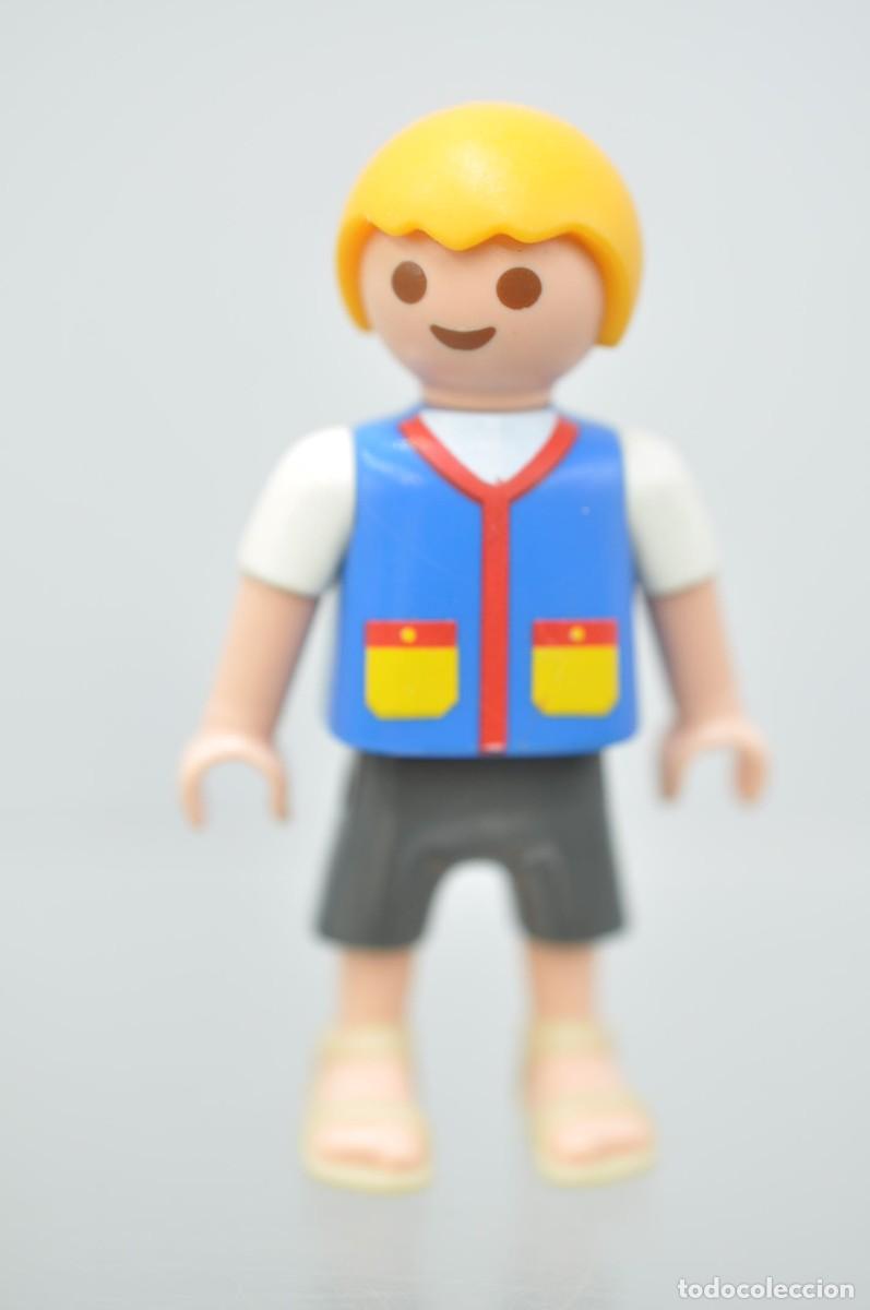 Playmobil: FIG134 Playmobil, figura hombre, ni&ntilde;o