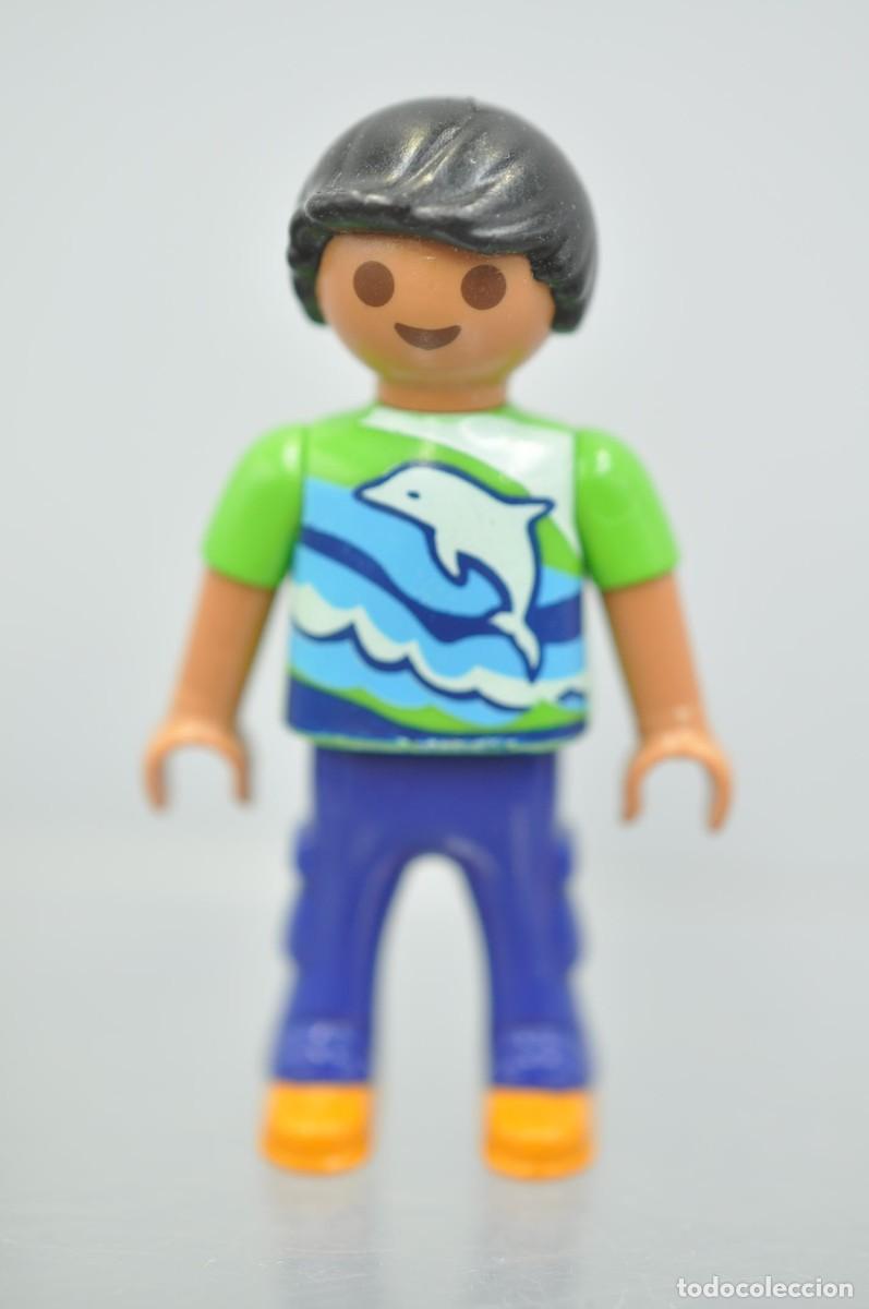 Playmobil: FIG135 Playmobil, figura hombre, ni&ntilde;o