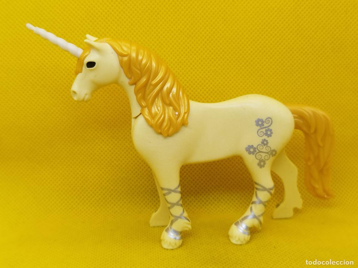 Playmobil: Playmobil Unicornio amarillo con tatuajes