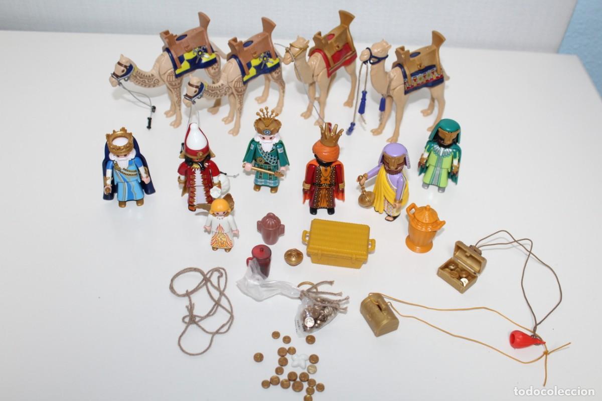 Playmobil: LOTE DE PLAYMOBIL - REYES MAGOS - CAMELLOS Y COMPLEMENTOS - Foto 1