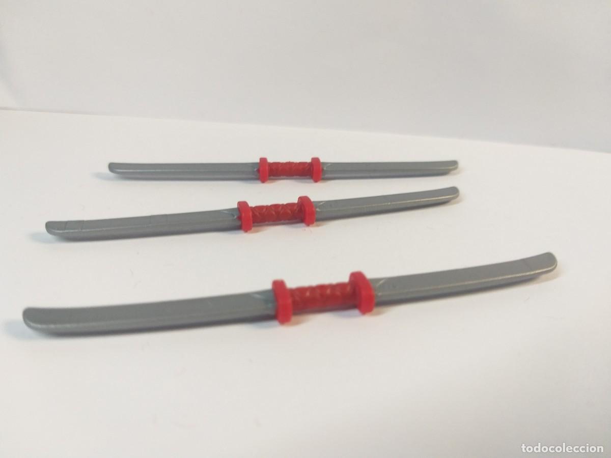 Playmobil: PLAYMOBIL - X3 ESPADAS SAMURAIS - Foto 2