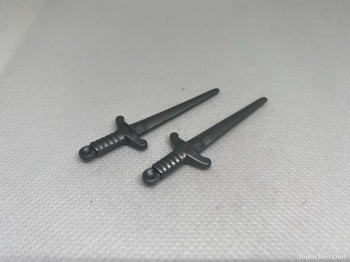Playmobil: ESPADA GRIS MEDIEVAL X2 PLAYMOBIL C18 - Foto 1