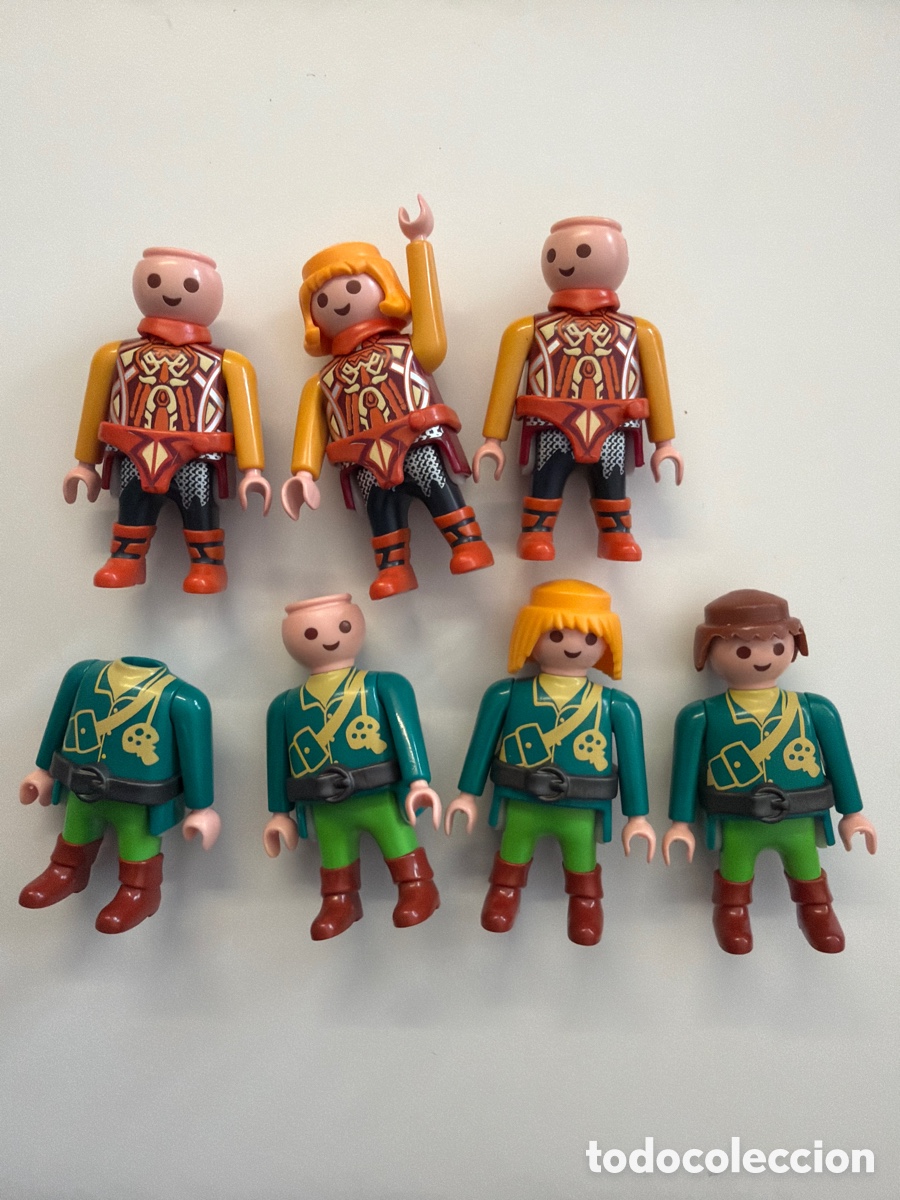 Playmobil: Playmobil Lote Enanos Medieval Guerrero Vikingo