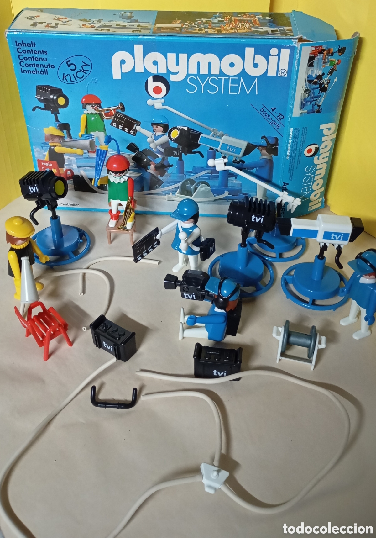 Playmobil: Playmobil caja 3531 equipo de estudio televisi&oacute;n con programa payaso