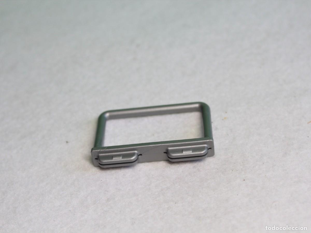 Playmobil: Accesorio Playmobil marco rectangular gris y verde - Foto 1