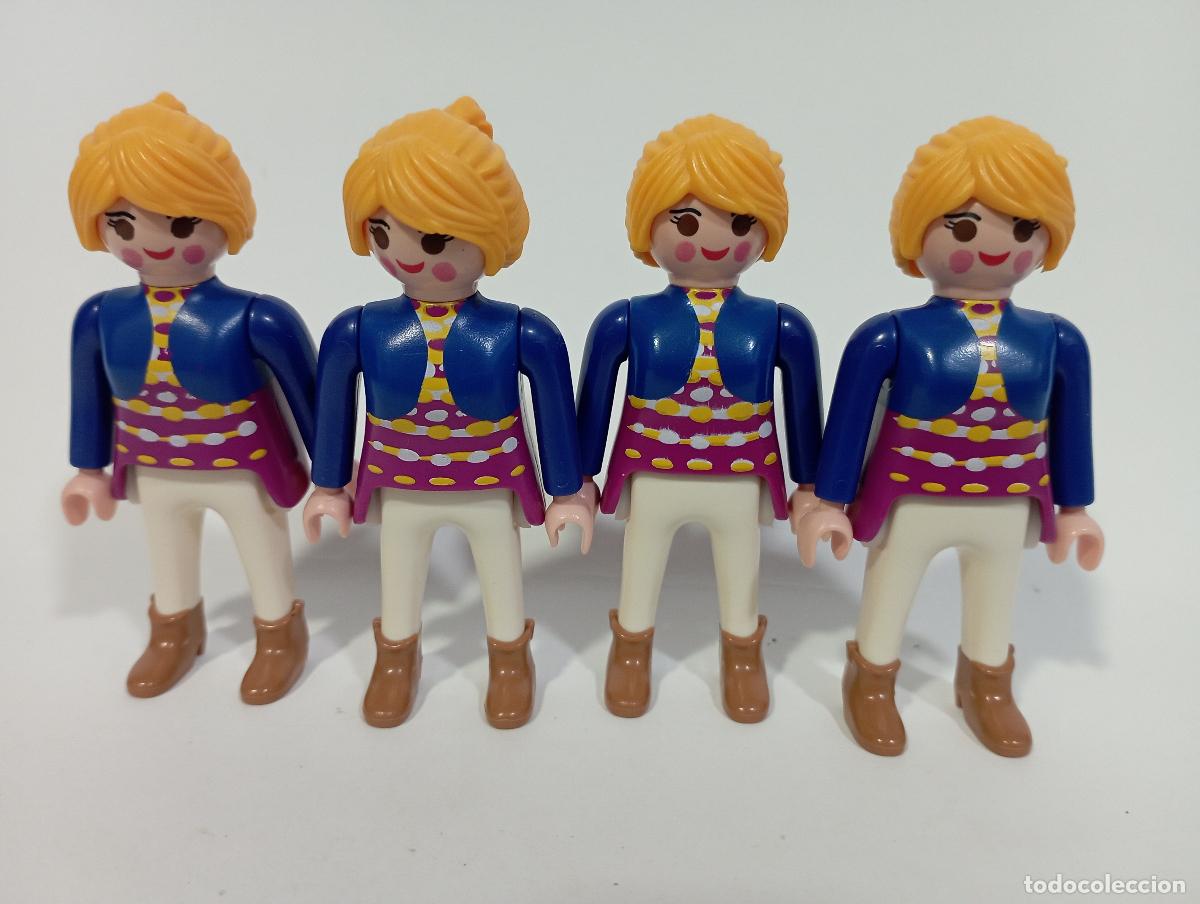 Playmobil: PLAYMOBIL 4 FIGURAS MUJER - Foto 1